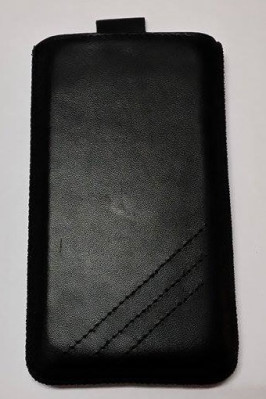 Кожени калъфи Кожени калъфи за LG Кожен калъф с издърпване за LG G2 D802 черен